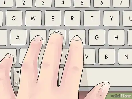 Image titled Put Your Hands on a Keyboard Step 3