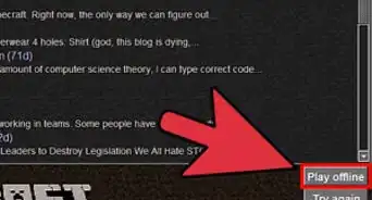 Play Minecraft Offline