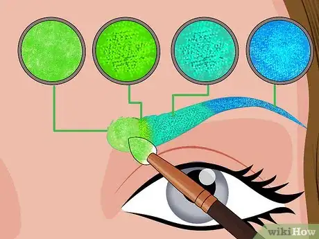 Image titled Do Glitter Eyebrows Step 7