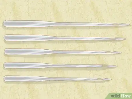 Image titled Choose the Right Sewing Machine Needle Step 2