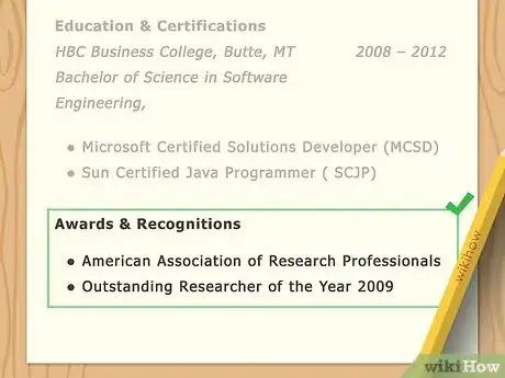 Image titled Format a Resume Step 9