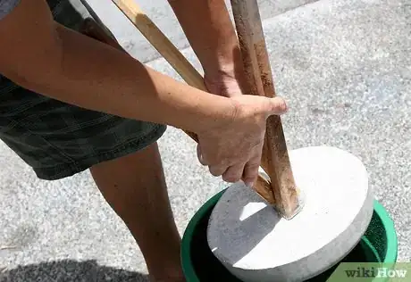 Image titled Make a Concrete Stool Step 11