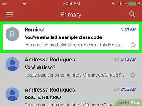 Image titled Join a Remind Class from a Mobile Device Step 5