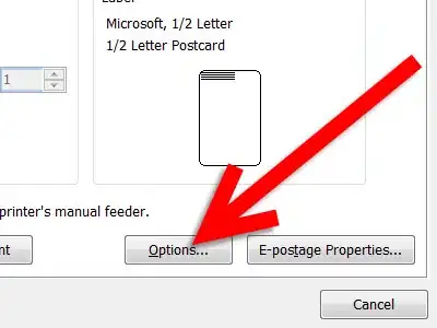 Image titled Create and Print Labels for a Single Item or Address in Microsoft Word Step 3Bullet3