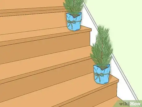 Image titled Decorate Stairs for Christmas Step 15