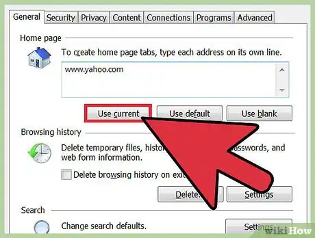 Image titled Make Yahoo Your Homepage Step 10