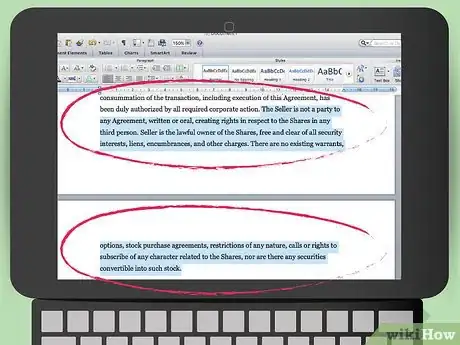 Image titled Draft a Stock Purchase Agreement Step 10