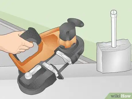Image titled Use a Portable Bandsaw Step 1
