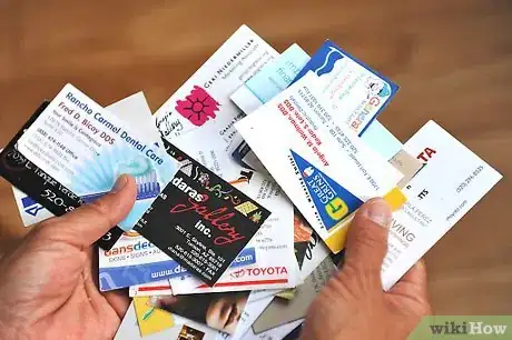 Image titled Collect Business Cards Step 1