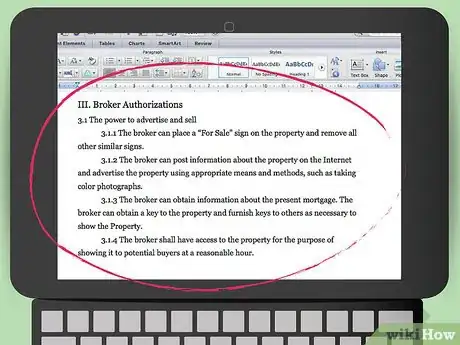 Image titled Draft a Broker Listing Agreement Step 10
