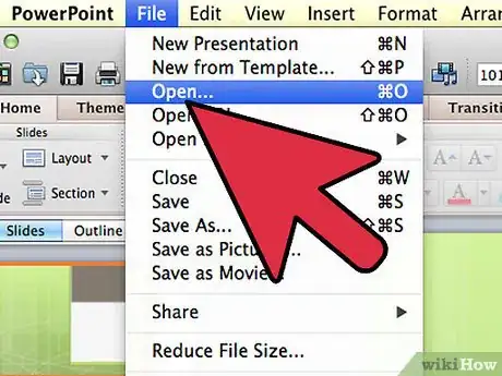 Image titled Convert a PowerPoint Presentation to Screensaver Step 1