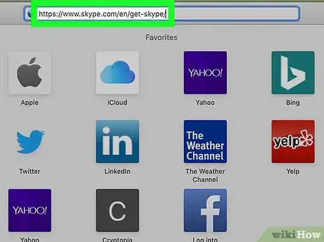 Image titled Download Skype for Mac Step 1
