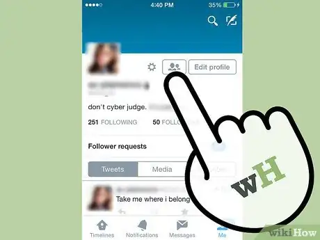 Image titled Delete a Twitter Account from the Twitter for iPhone App Step 4