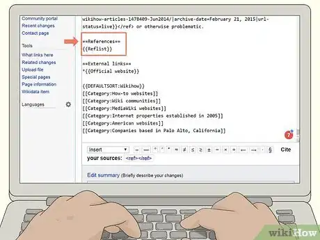 Image titled Cite Sources on Wikipedia Step 2