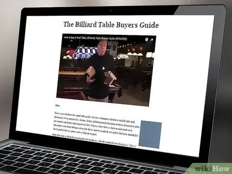 Image titled Buy a Pool Table Step 7