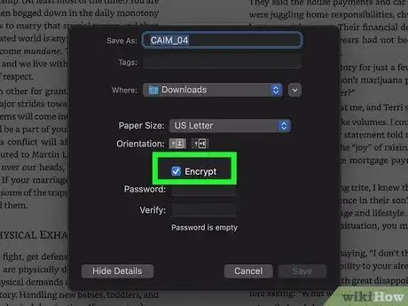 Image titled Password Protect a Document on Mac Step 17