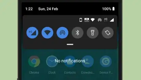 Image titled Enable the Dark Theme on Android Pie.png