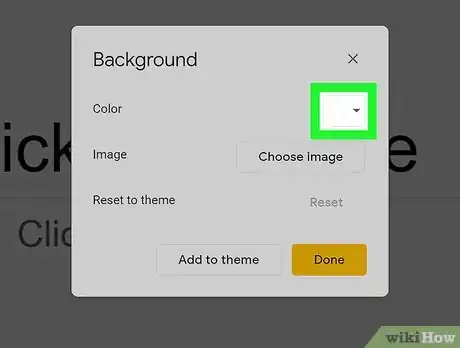 Image titled Change the Background on a Google Presentation Step 14