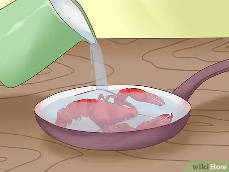 Image titled Poach Lobster Tail in Butter Step 1