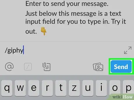 Image titled Post Gifs on Slack on iPhone or iPad Step 5
