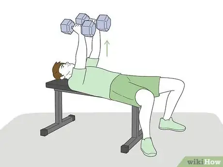 Image titled Do Dumbbell Flys Step 4