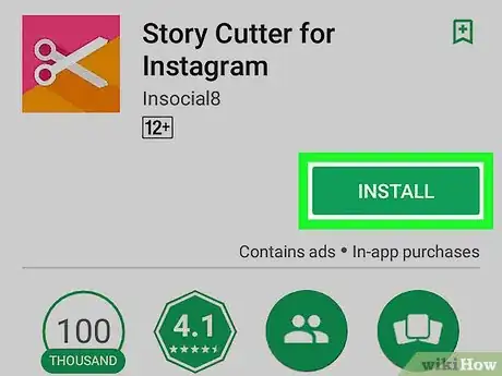 Image titled Post Long Videos on Instagram on Android Step 1
