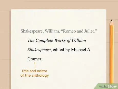 Image titled Cite Romeo and Juliet in MLA Step 4