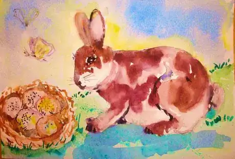 Image titled Bunnyandeggs