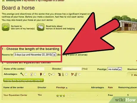 Image titled Start an Equestrian Center on Howrse Step 12