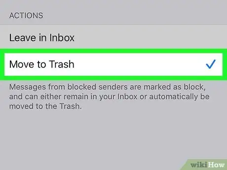 Image titled Block Senders in the Mail App on iPhone or iPad Step 10