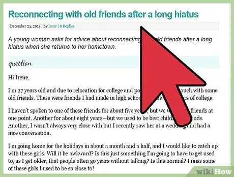 Image titled Talk to an Old Friend over Instant Messaging Step 10