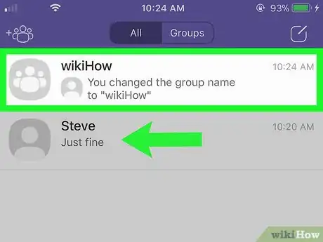 Image titled Delete a Viber Group on iPhone or iPad Step 3