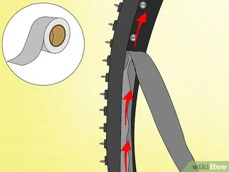 Image titled Convert Bicycle Tires Into Studded Snow Tires Step 4