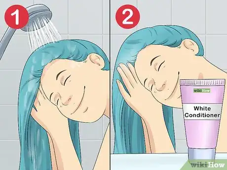 Image titled Dye Hair Turquoise Step 16