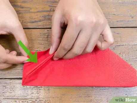 Image titled Fold a Napkin Like a Boat Step 21