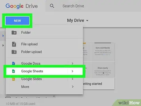Image titled Create a Drop‐Down on Google Sheets on PC or Mac Step 1