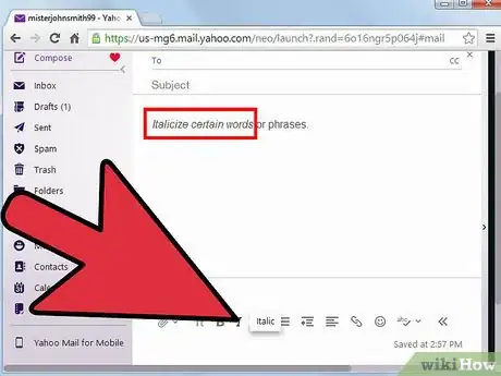 Image titled Customize an Email Step 3
