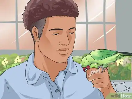 Image titled Recognize Stress in Your Pet Parrot Step 8