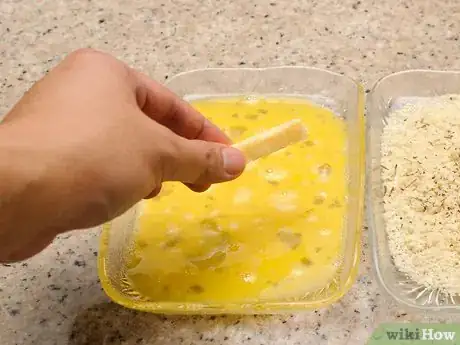 Image titled Make Easy Baked Mozzarella Sticks Step 4