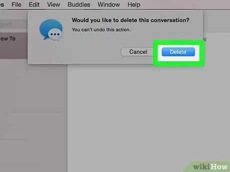 Image titled Delete iMessages on a Mac Step 4