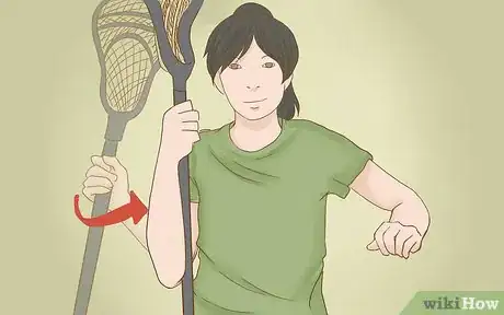 Image titled Cradle a Lacrosse Stick Step 3