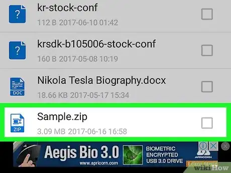 Image titled Open Zip Files on Android Step 9