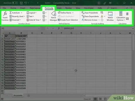 Image titled Compare Two Lists in Excel Step 3