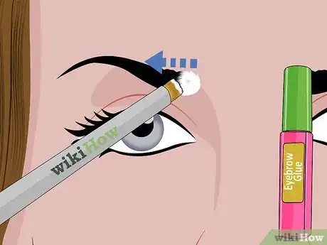 Image titled Do Glitter Eyebrows Step 2