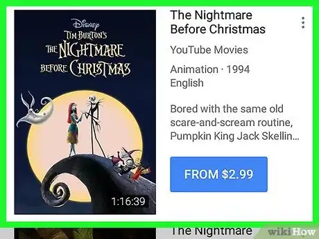 Image titled Purchase a Movie on YouTube on Android Step 4
