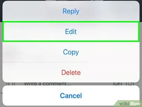 Image titled Edit Comments in Facebook Step 4