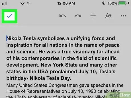 Image titled Edit a Document on iPhone Step 9
