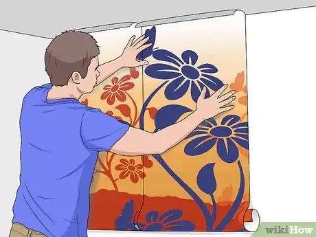 Image titled Hang Mural Wallpaper Step 7