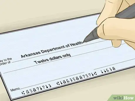 Image titled Obtain a Copy of Your Birth Certificate in Arkansas Step 6