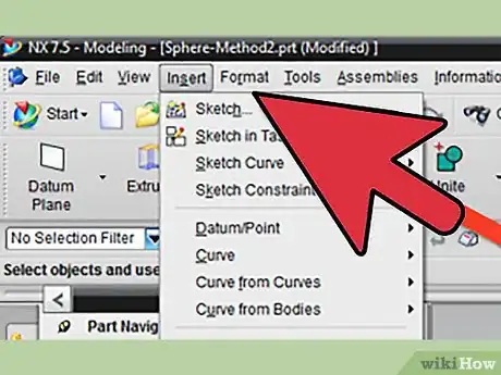 Image titled Create Spheres on Siemens NX Step 9